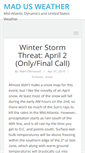 Mobile Screenshot of madusweather.com